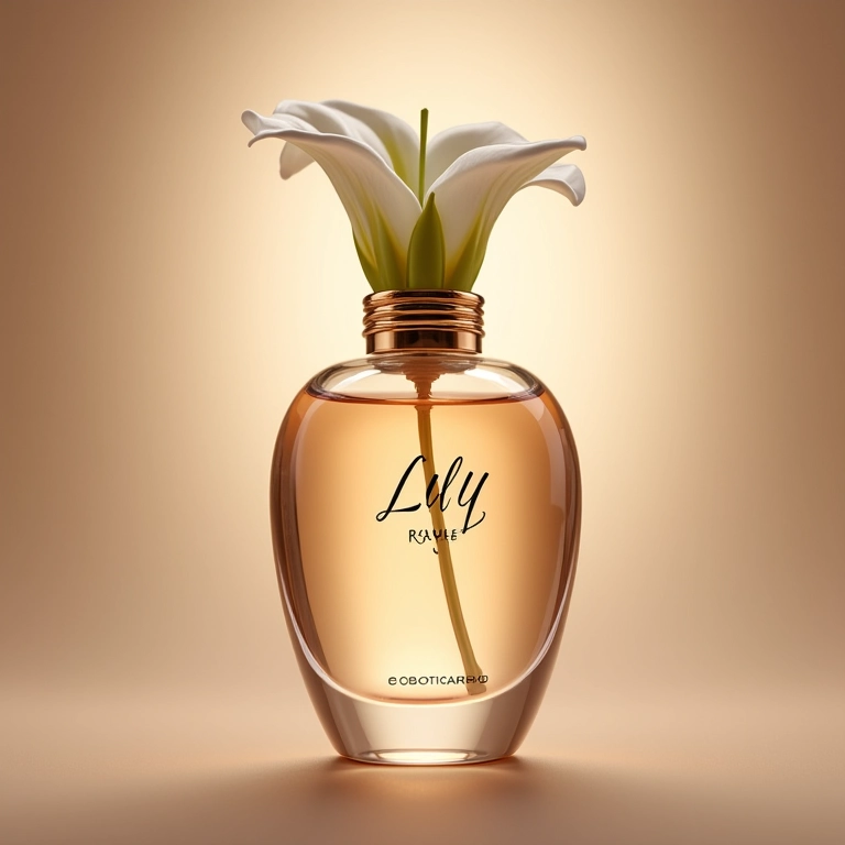 Frasco do perfume Lily, O Boticário.